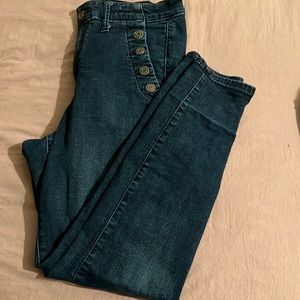 Gap high rise universal legging jeans